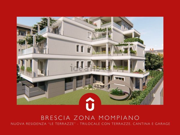 appartamento in vendita a Brescia in zona Mompiano