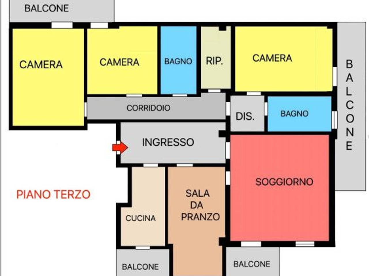 appartamento in vendita a Brescia in zona Centro Storico