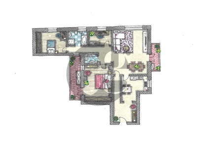 appartamento in vendita a Brescia in zona Crocifissa di Rosa