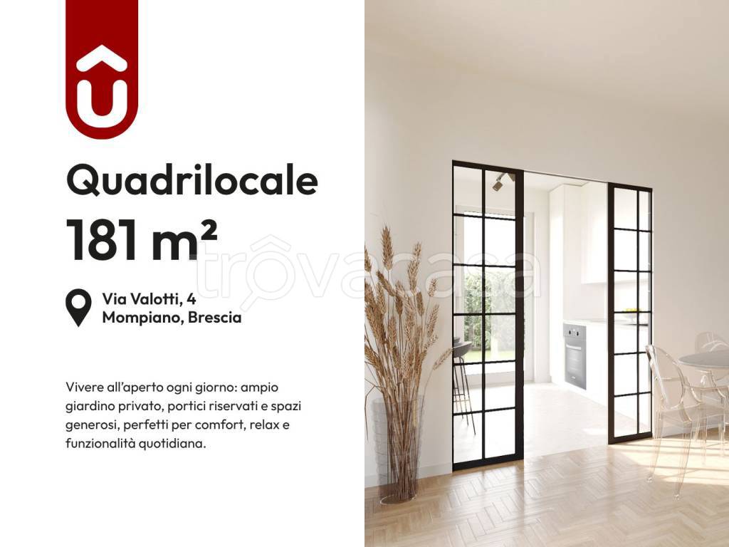 appartamento in vendita a Brescia in zona Mompiano