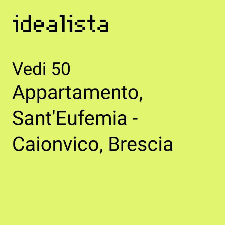 appartamento in vendita a Brescia in zona Caionvico