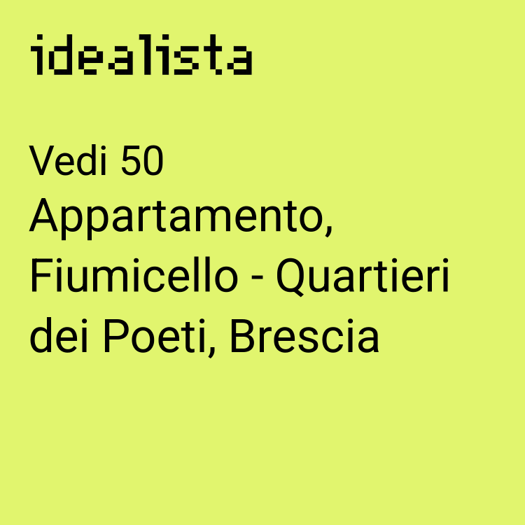 appartamento in vendita a Brescia in zona Fiumicello