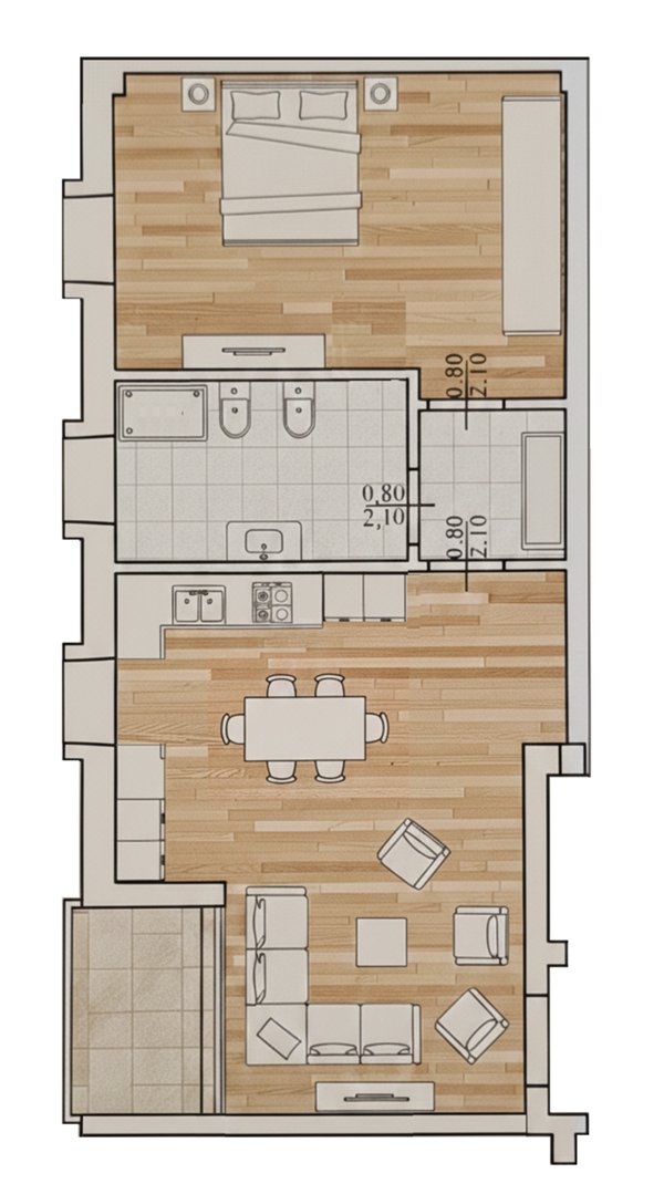 appartamento in vendita a Brescia in zona Borgo Trento