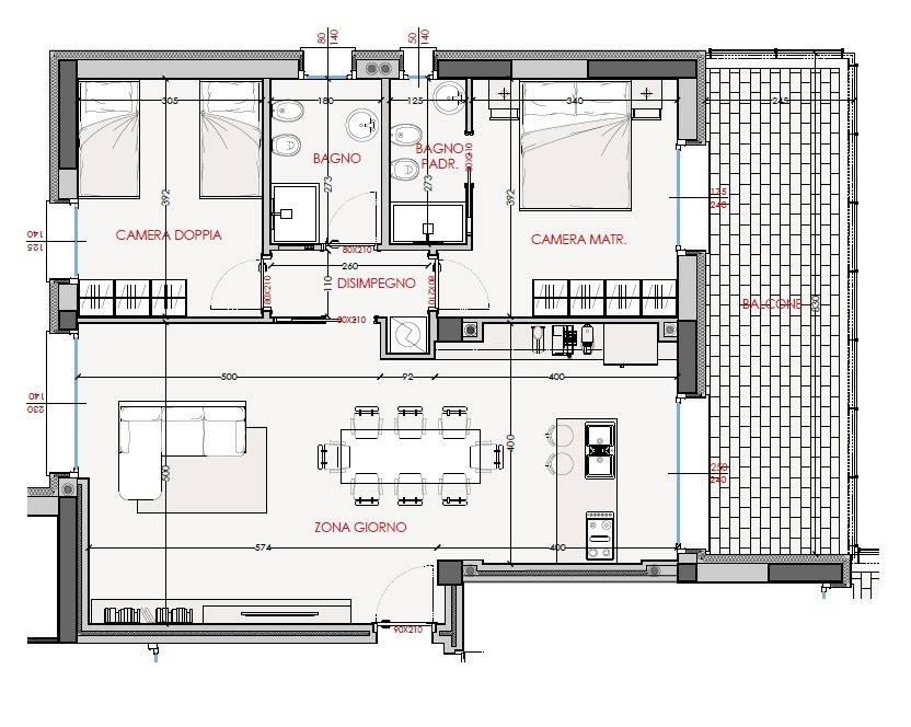 appartamento in vendita a Brescia in zona Mompiano