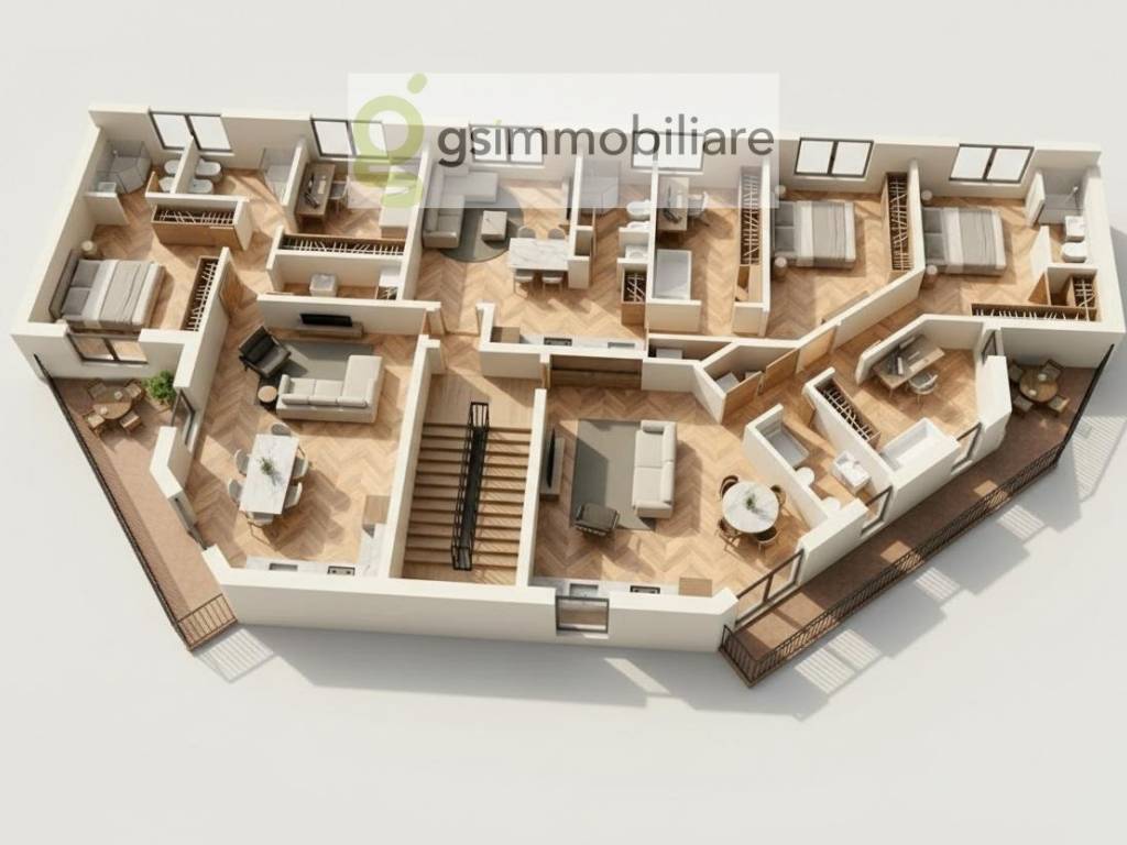 appartamento in vendita a Brescia in zona Chiusure