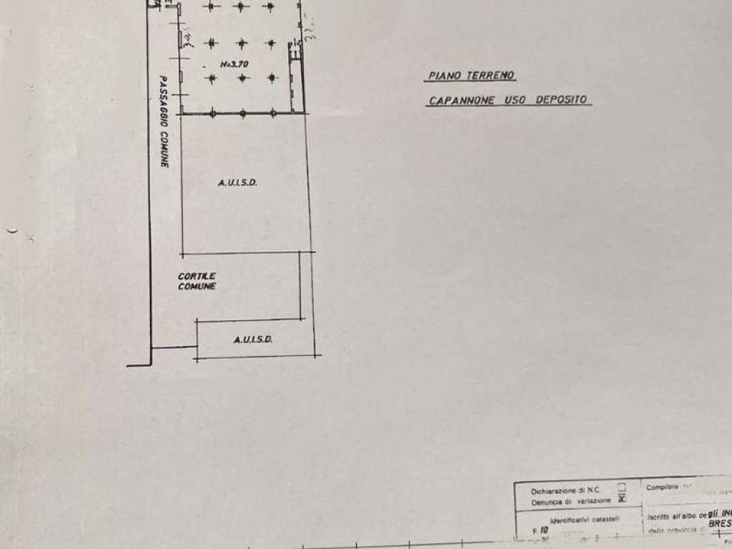 locale commerciale in vendita a Brescia in zona Volta