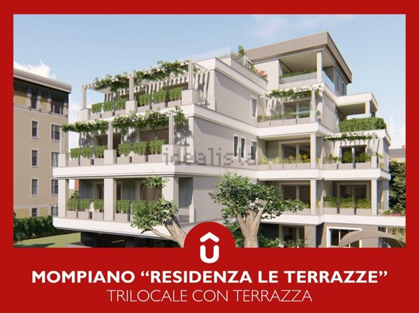appartamento in vendita a Brescia in zona Mompiano