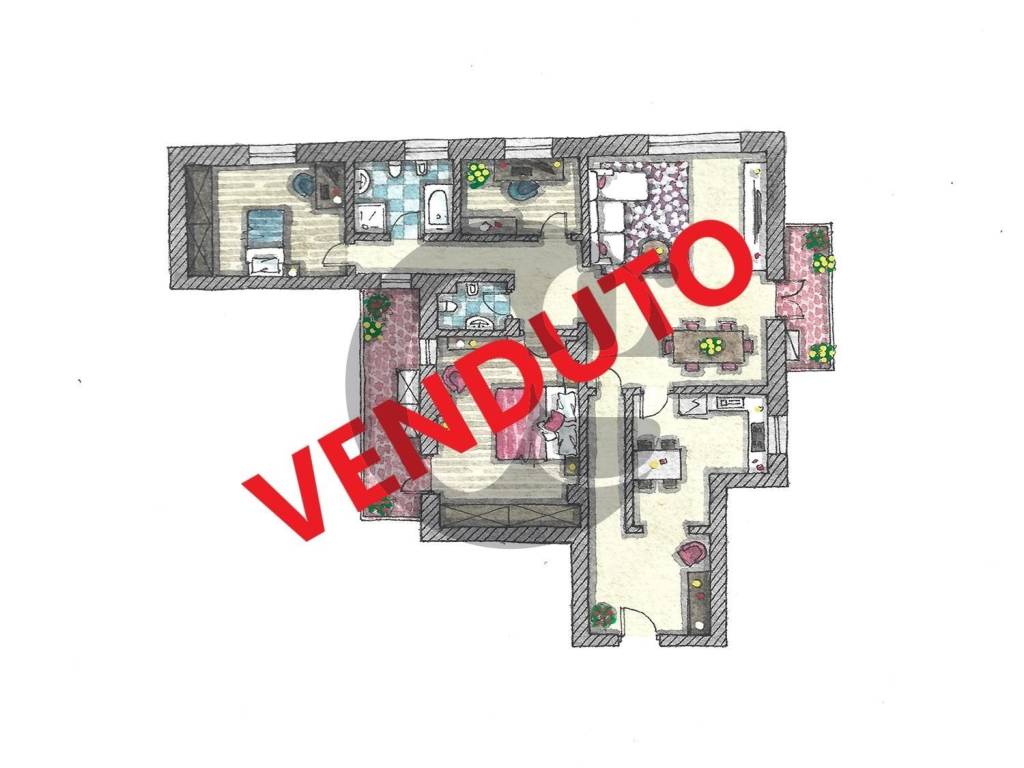 appartamento in vendita a Brescia in zona Centro Storico