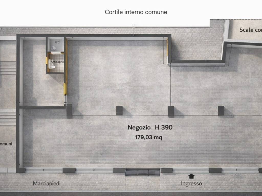 negozio in vendita a Brescia in zona Chiusure