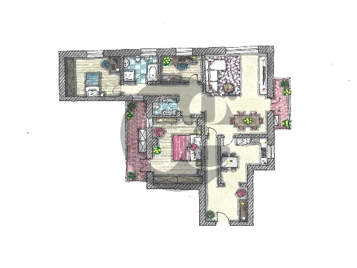 appartamento in vendita a Brescia in zona Crocifissa di Rosa