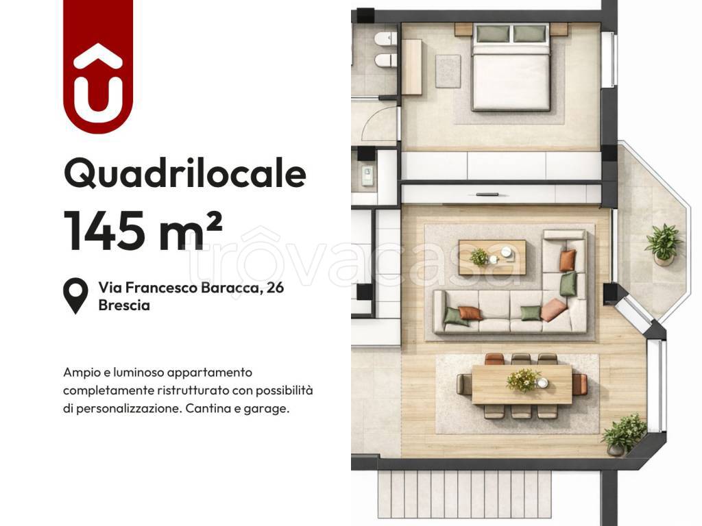 appartamento in vendita a Brescia in zona Borgo Trento