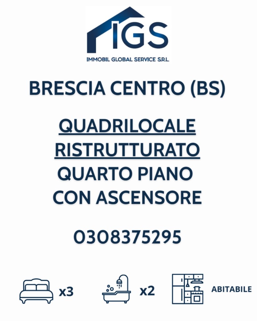 appartamento in vendita a Brescia in zona Centro Storico