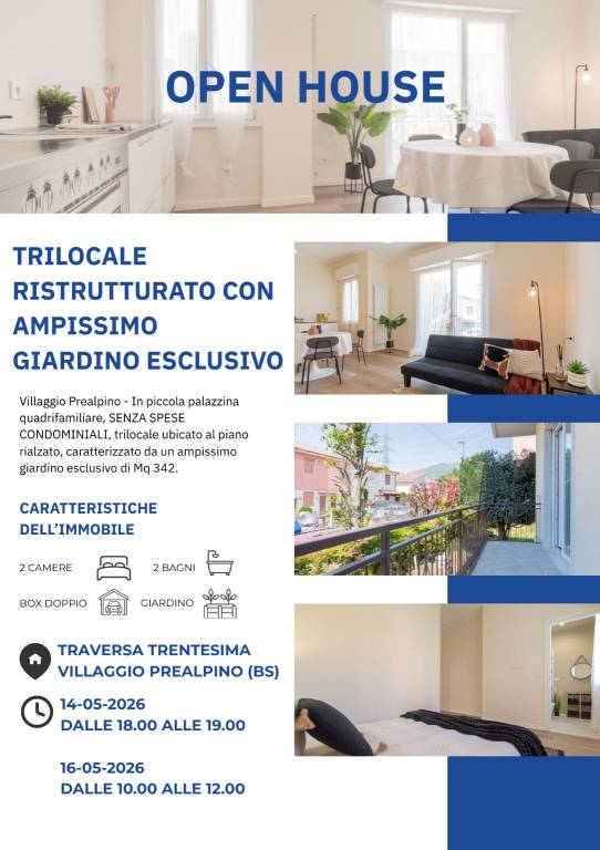 appartamento in vendita a Brescia in zona Villaggio Prealpino