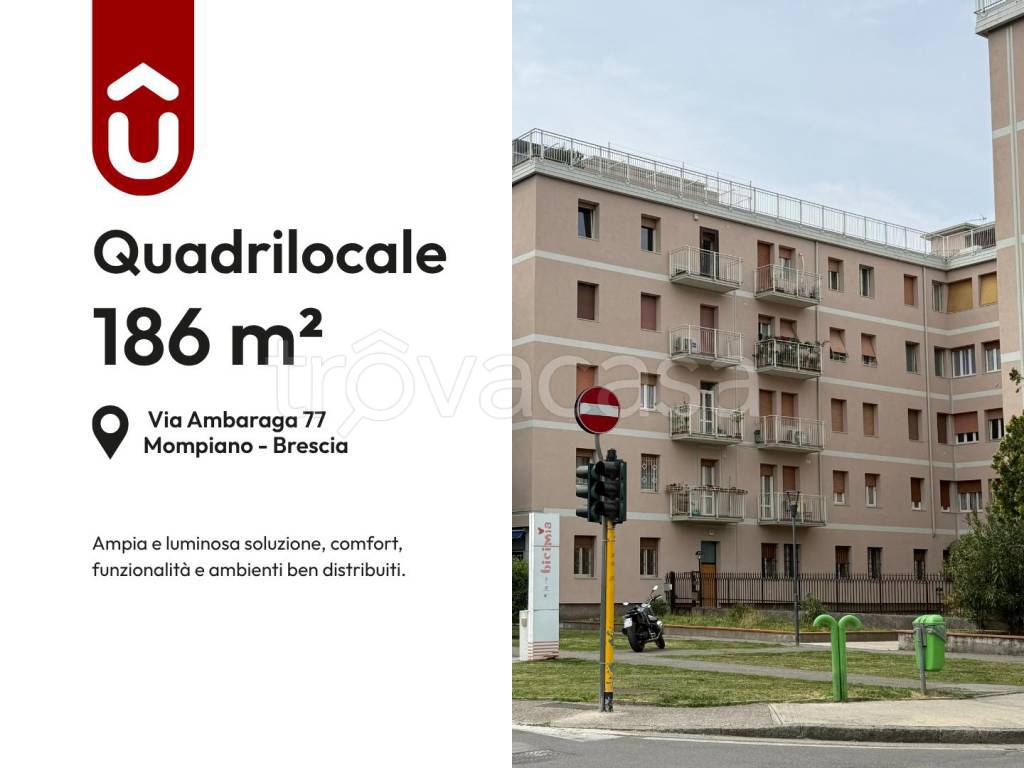 appartamento in vendita a Brescia in zona Mompiano