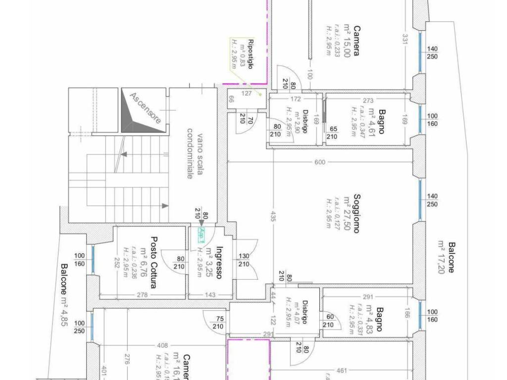 appartamento in vendita a Brescia in zona Centro Storico
