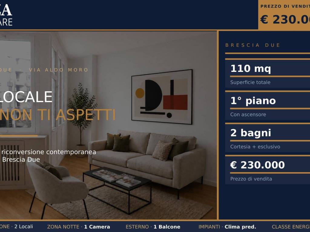 appartamento in vendita a Brescia in zona Volta