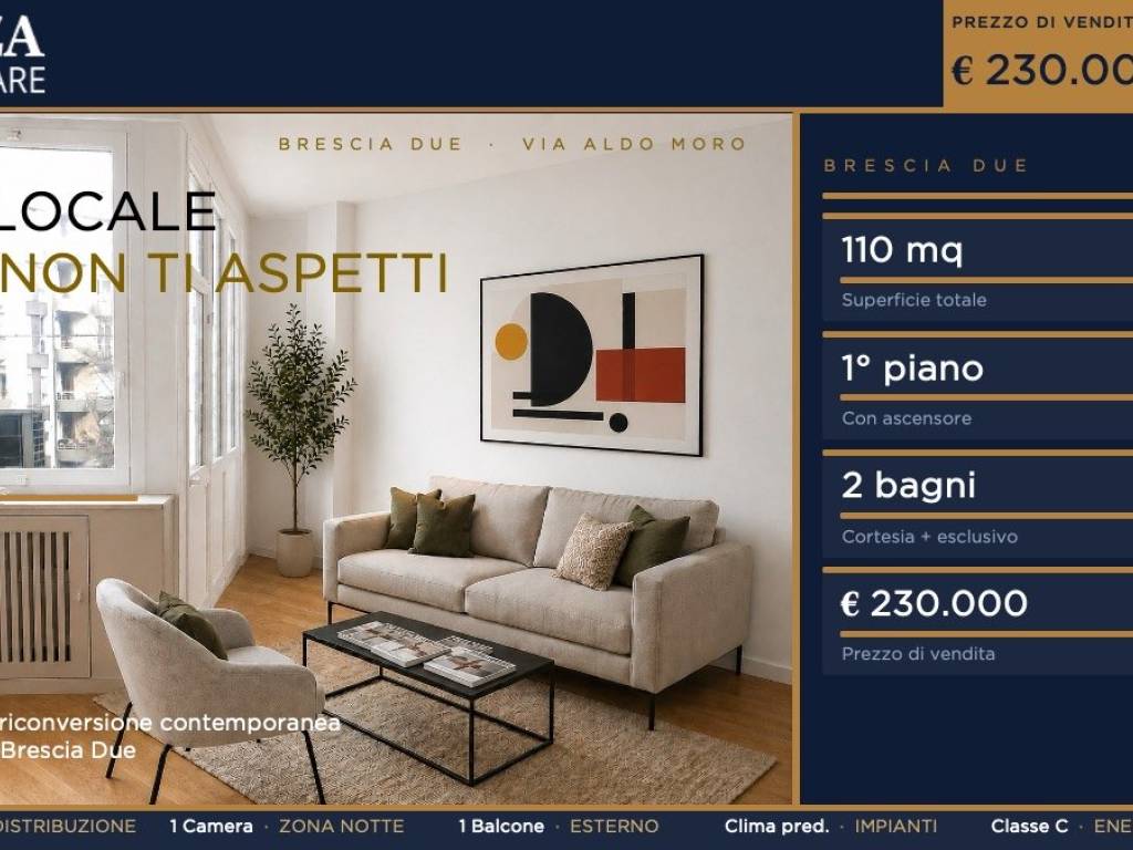 appartamento in vendita a Brescia in zona Volta