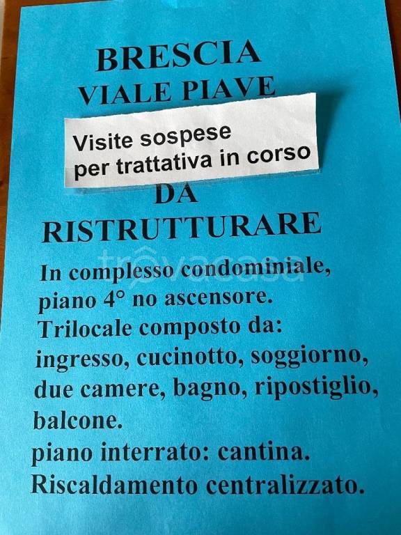 appartamento in vendita a Brescia in zona Porta Venezia