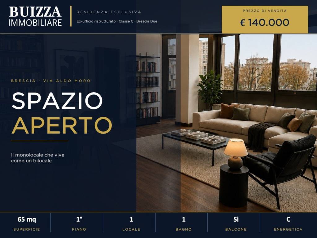 appartamento in vendita a Brescia in zona Volta