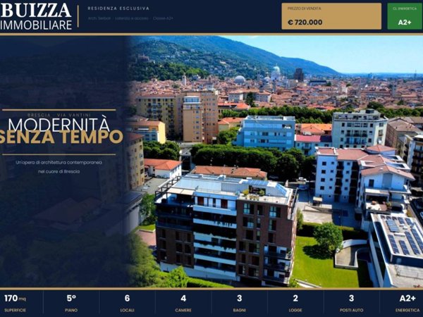 appartamento in vendita a Brescia in zona Chiusure