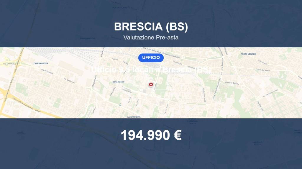 ufficio in vendita a Brescia in zona Volta
