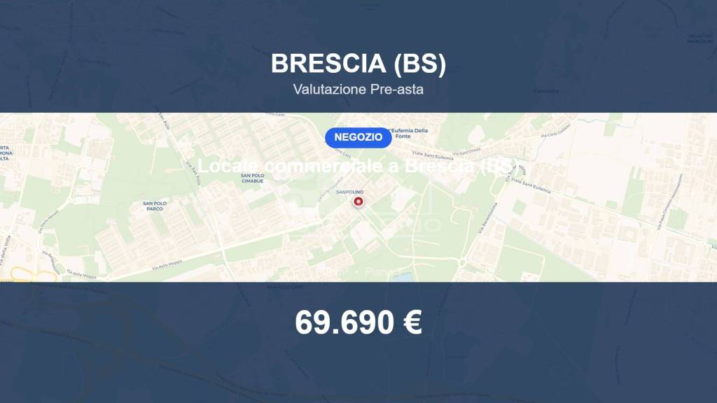 negozio in vendita a Brescia in zona San Polo
