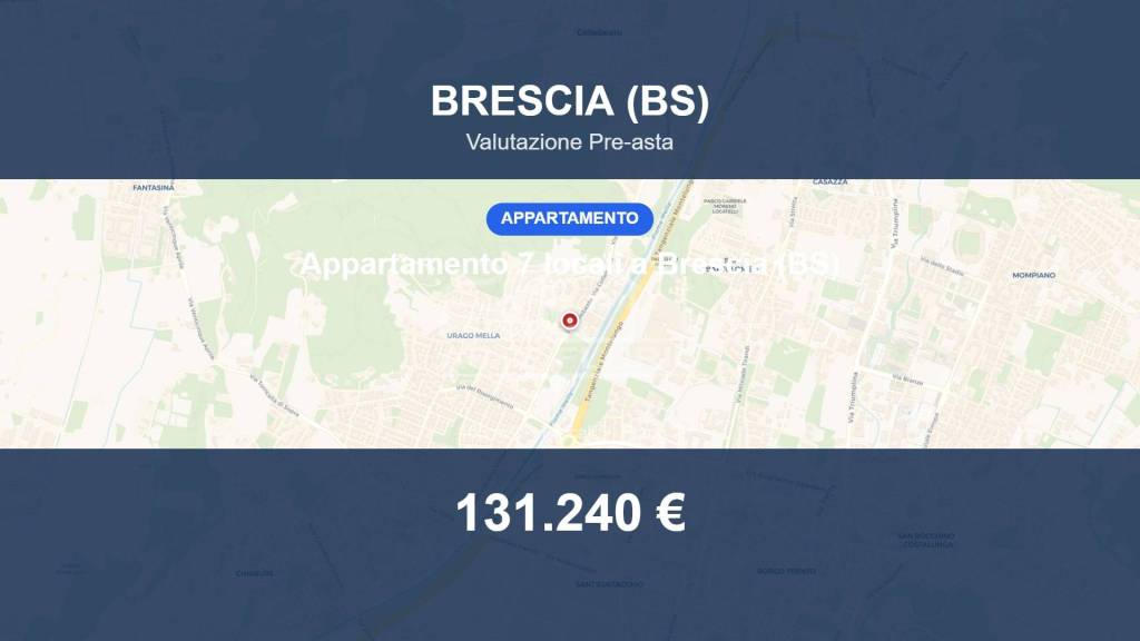 appartamento in vendita a Brescia