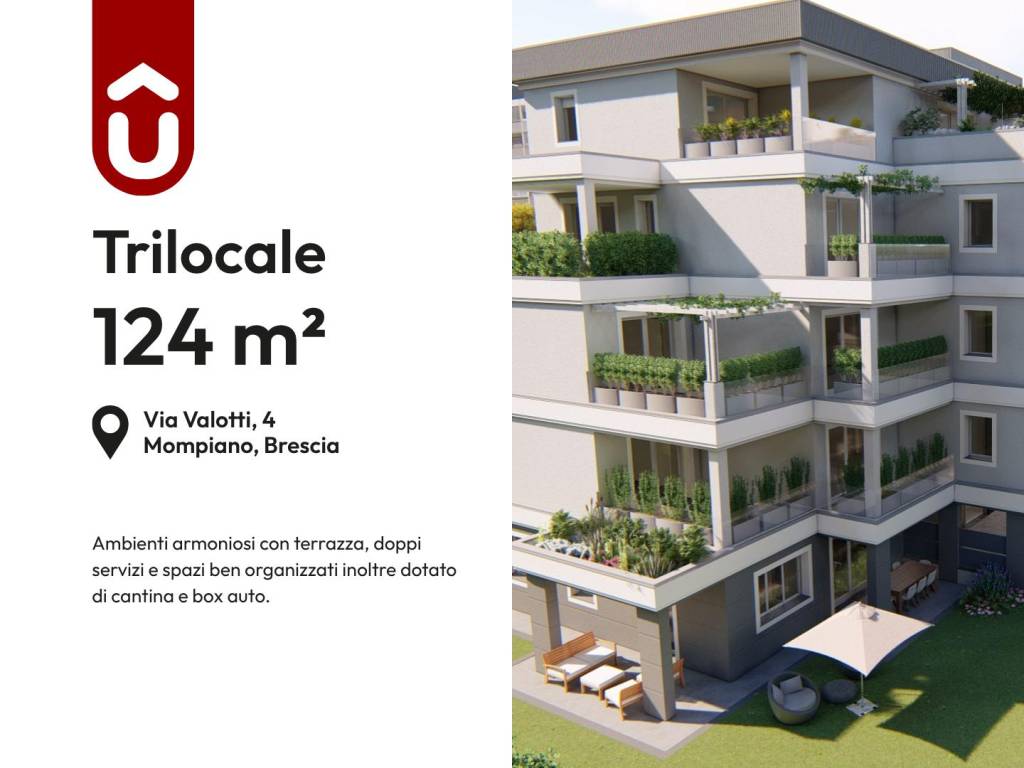 appartamento in vendita a Brescia in zona Mompiano