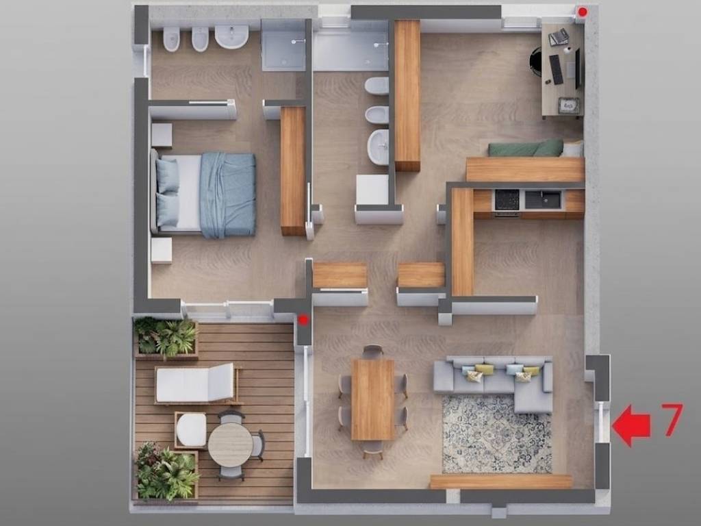 appartamento in vendita a Brescia in zona Borgo Trento