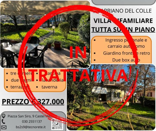 casa indipendente in vendita a Capriano del Colle