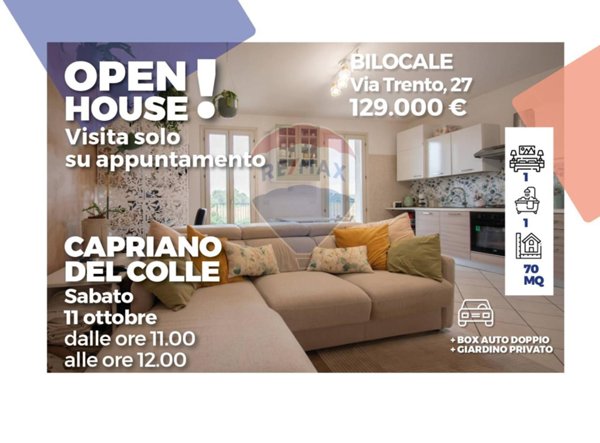 appartamento in vendita a Capriano del Colle