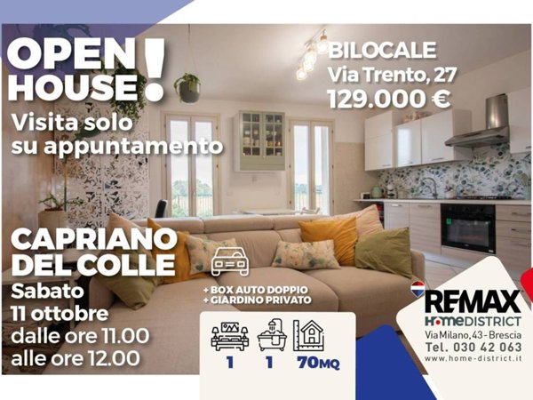 appartamento in vendita a Capriano del Colle