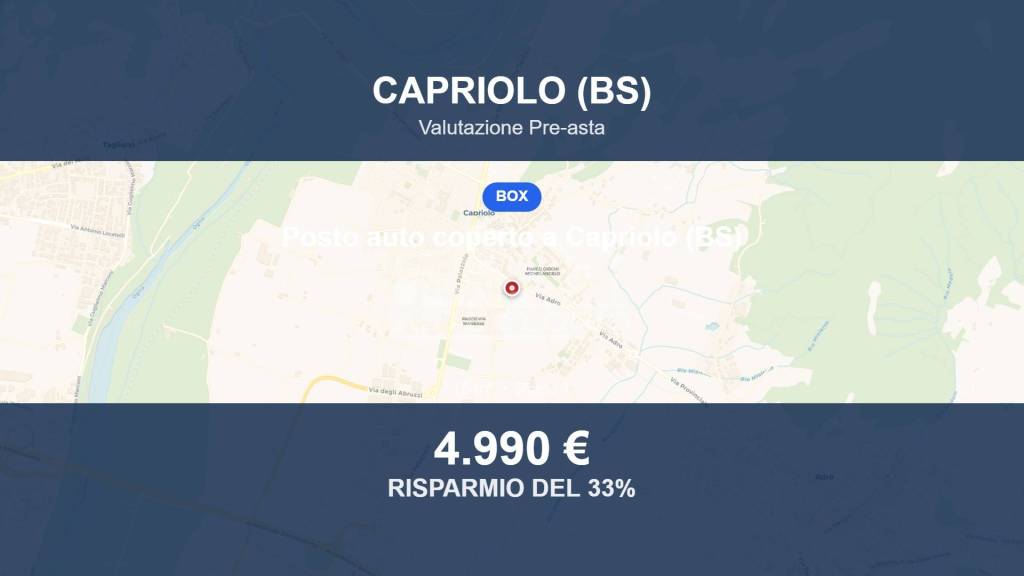 box auto in vendita a Capriolo