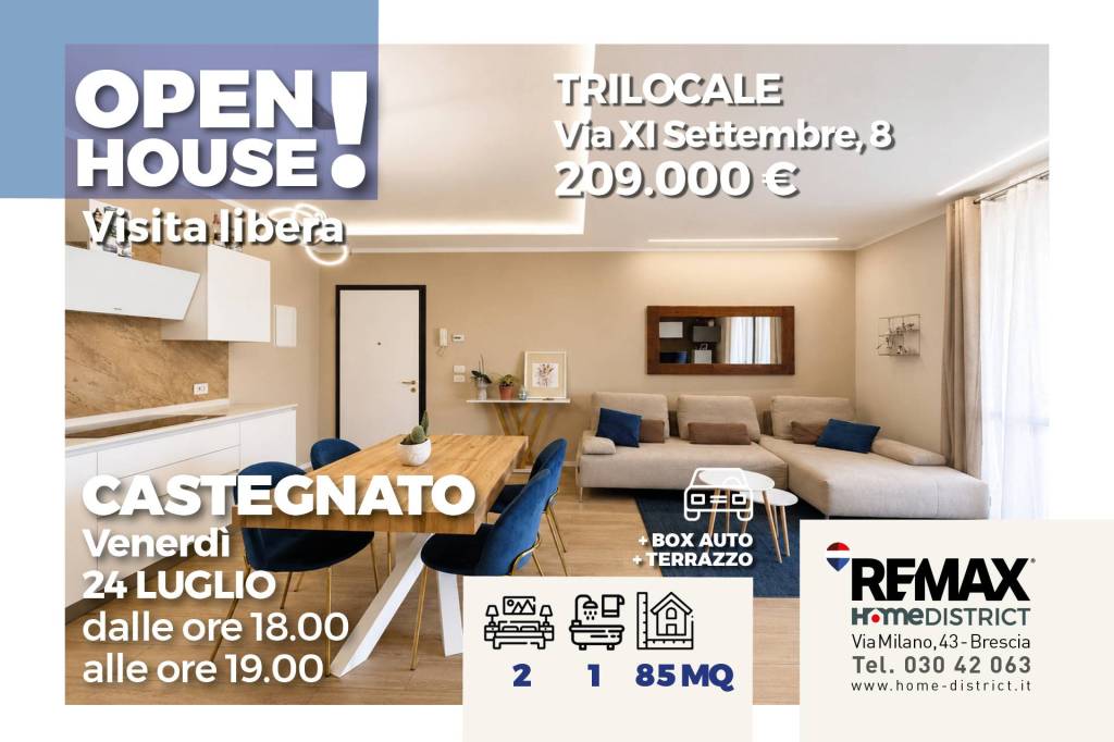appartamento in vendita a Castegnato