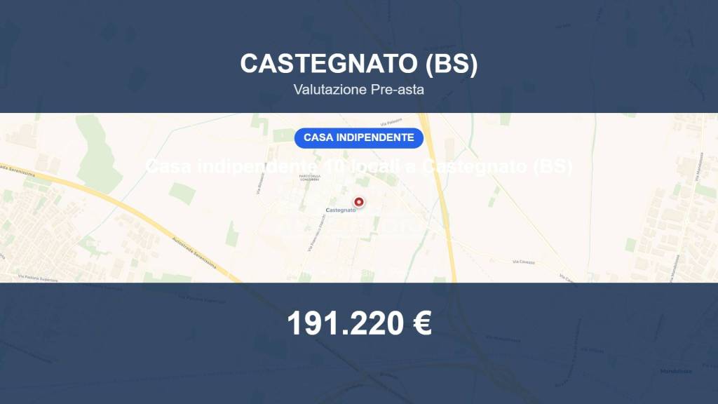 casa indipendente in vendita a Castegnato