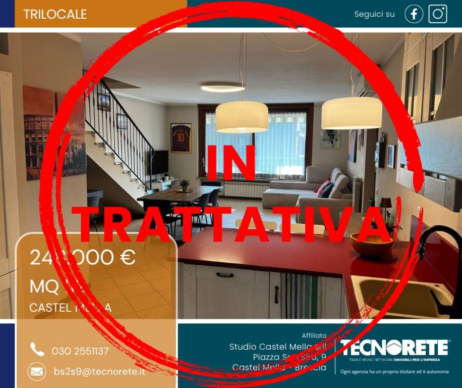 appartamento in vendita a Castel Mella