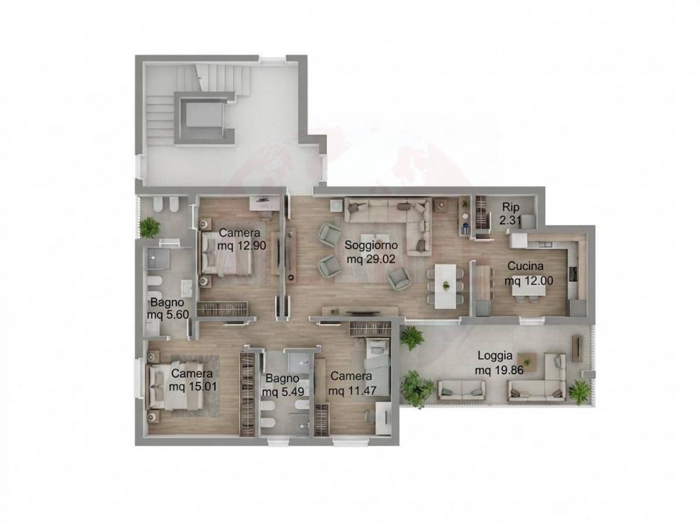appartamento in vendita a Castel Mella
