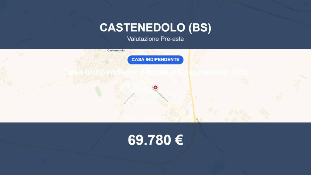 casa indipendente in vendita a Castenedolo in zona Rodenga-Santa Giustina