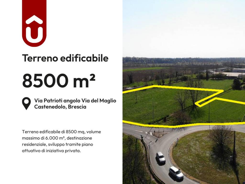 terreno edificabile in vendita a Castenedolo in zona Capodimonte