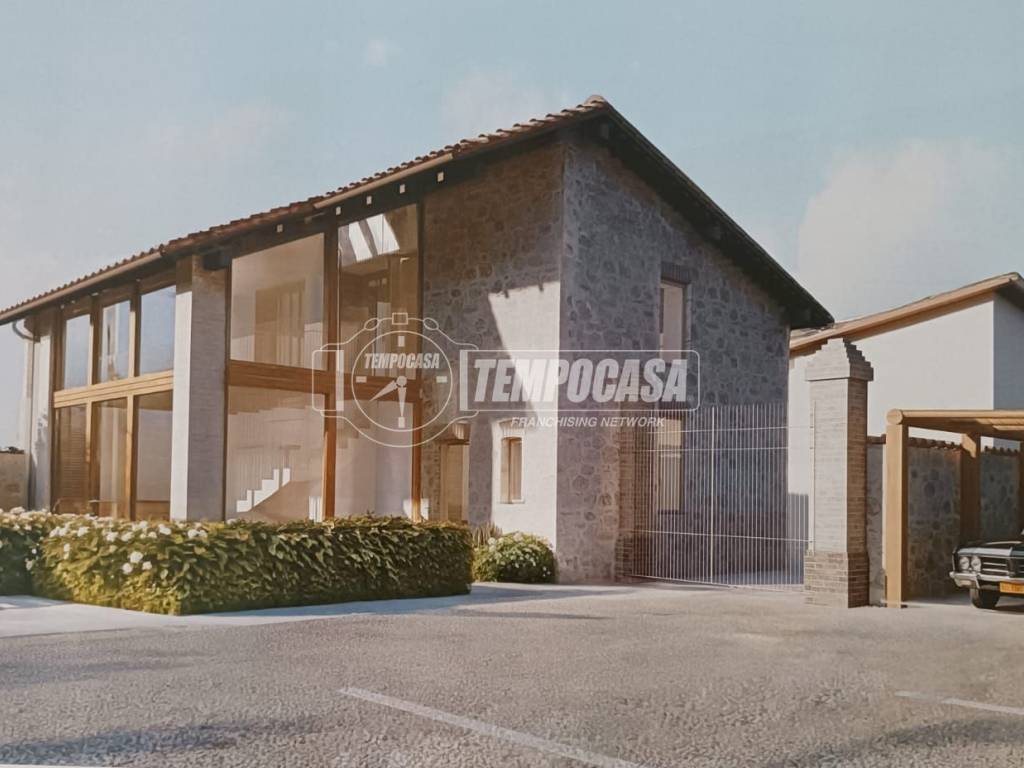 casa indipendente in vendita a Cazzago San Martino in zona Calino