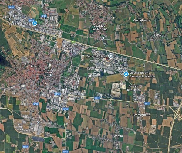 casa indipendente in vendita a Cazzago San Martino in zona Calino