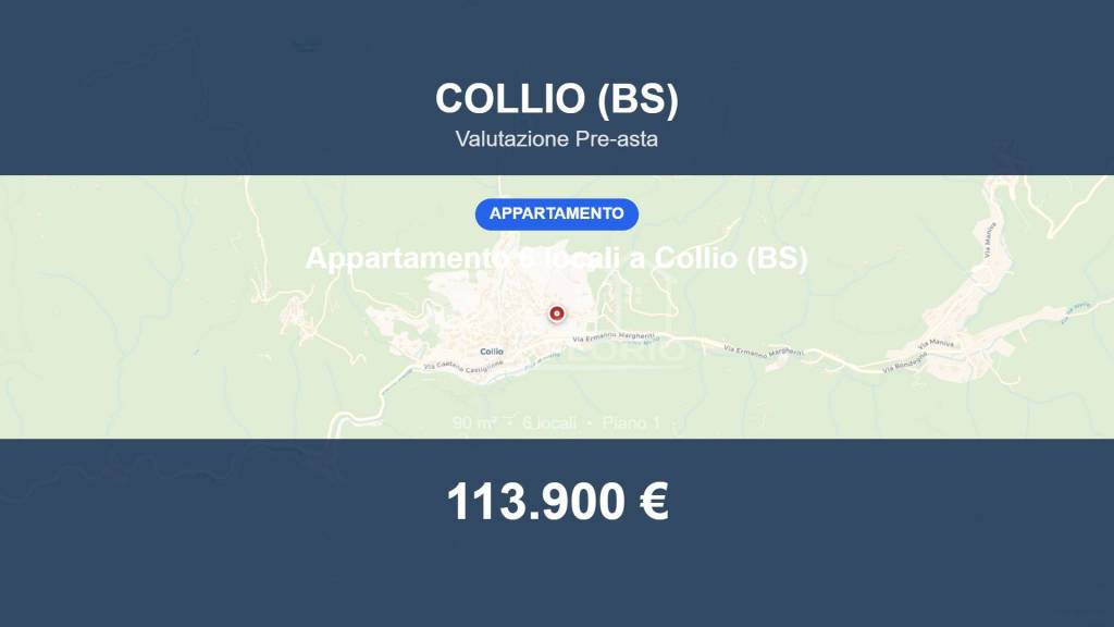 appartamento in vendita a Collio