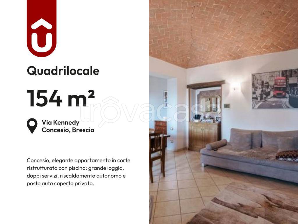 appartamento in vendita a Concesio in zona Artignago