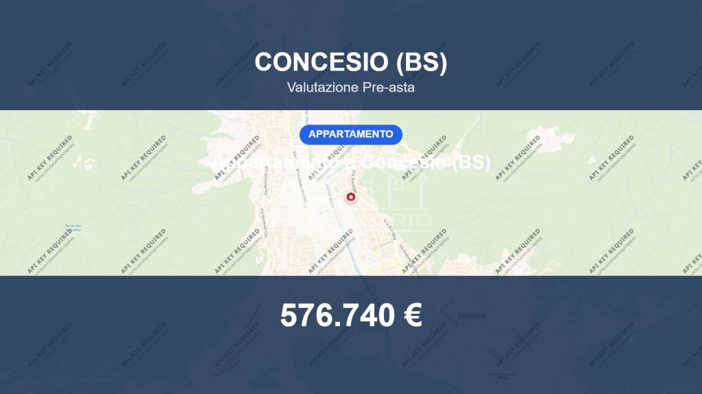 appartamento in vendita a Concesio in zona Costorio