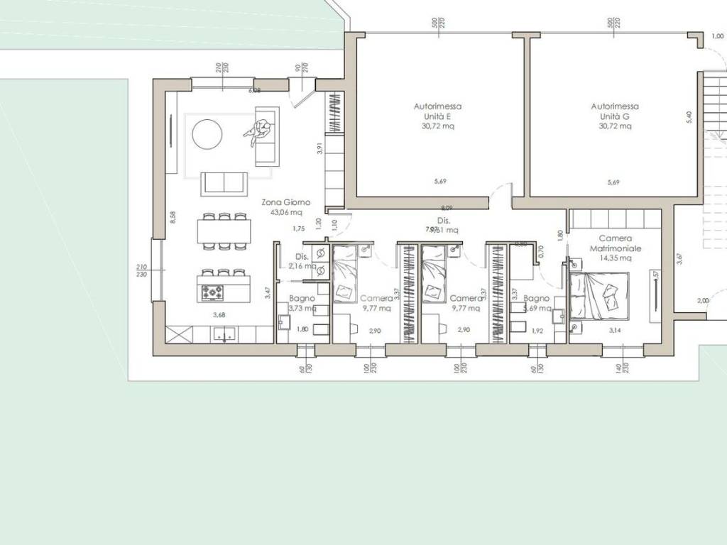 appartamento in vendita a Corte Franca in zona Colombaro