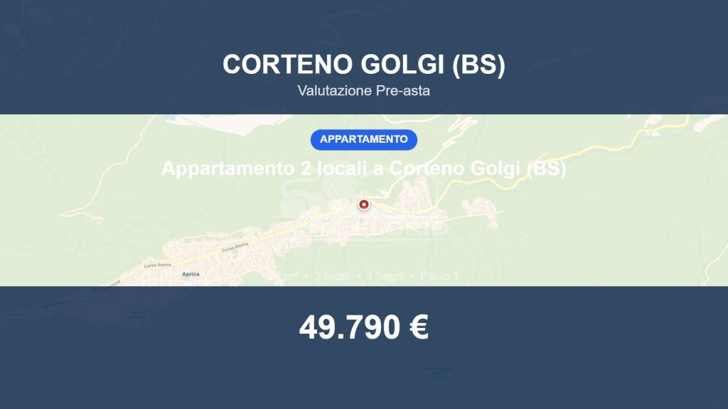 appartamento in vendita a Corteno Golgi in zona San Pietro