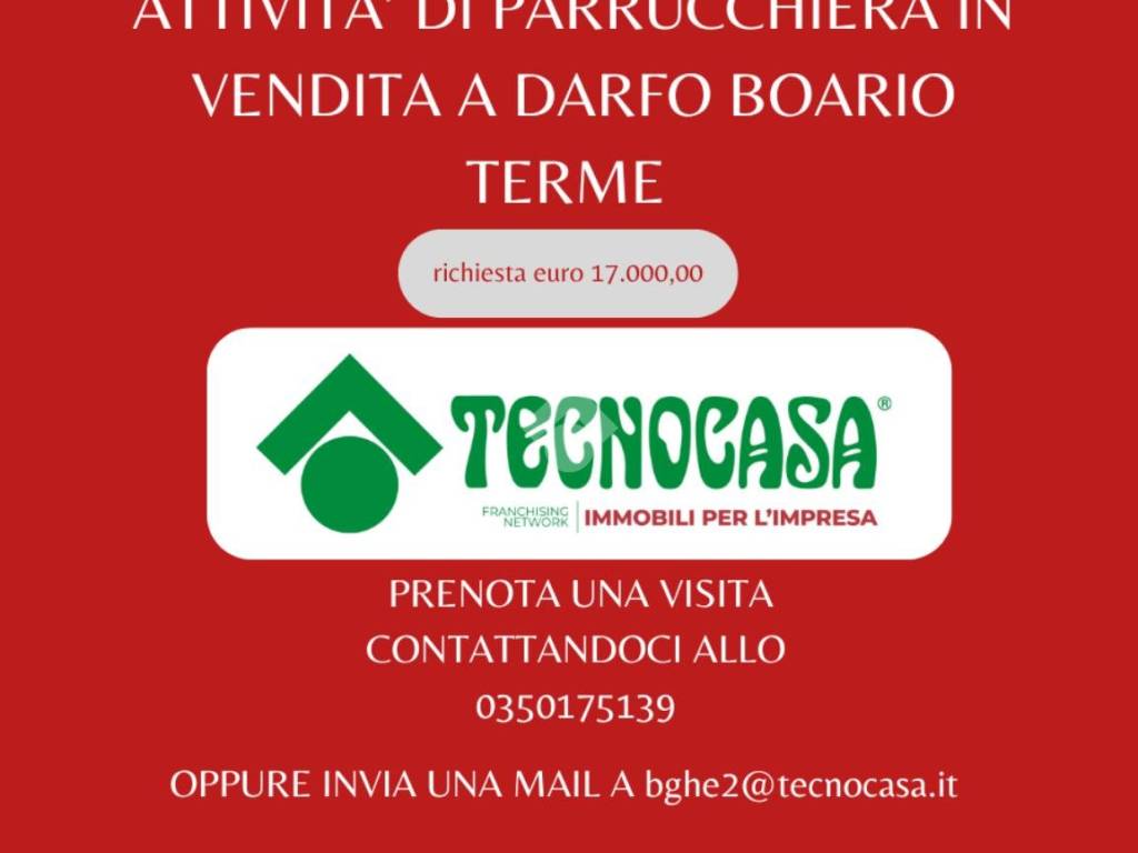 negozio in vendita a Darfo Boario Terme