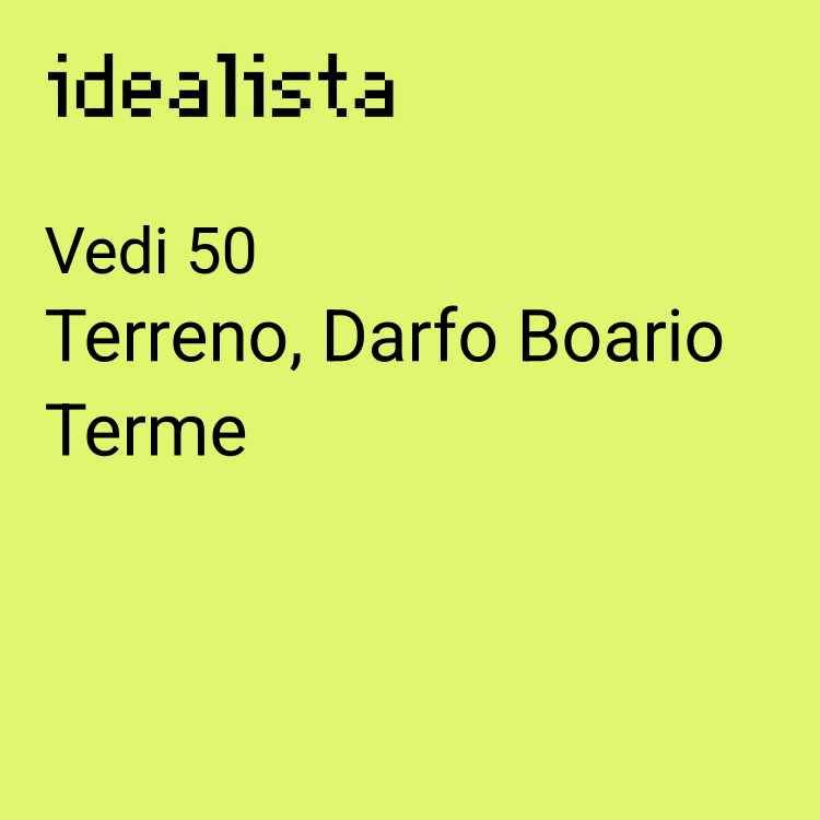 terreno edificabile in vendita a Darfo Boario Terme in zona Montecchio