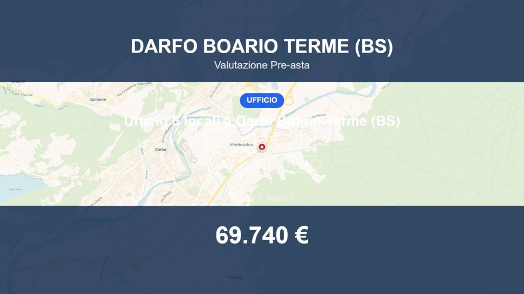 ufficio in vendita a Darfo Boario Terme in zona Boario Terme