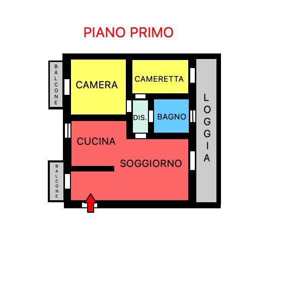 appartamento in vendita a Dello